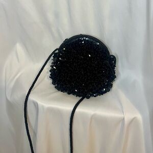 Vintage beaded crossbody bag